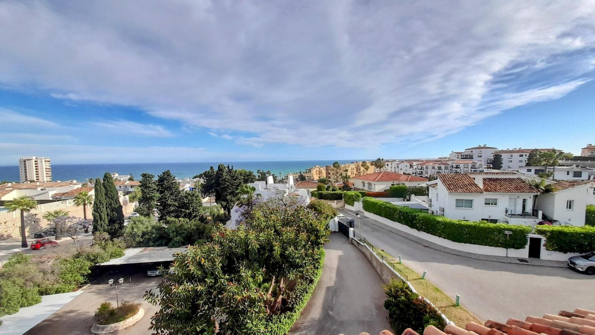 Penthouse Con Vistas Al Mar Apartment Mijas Exterior photo