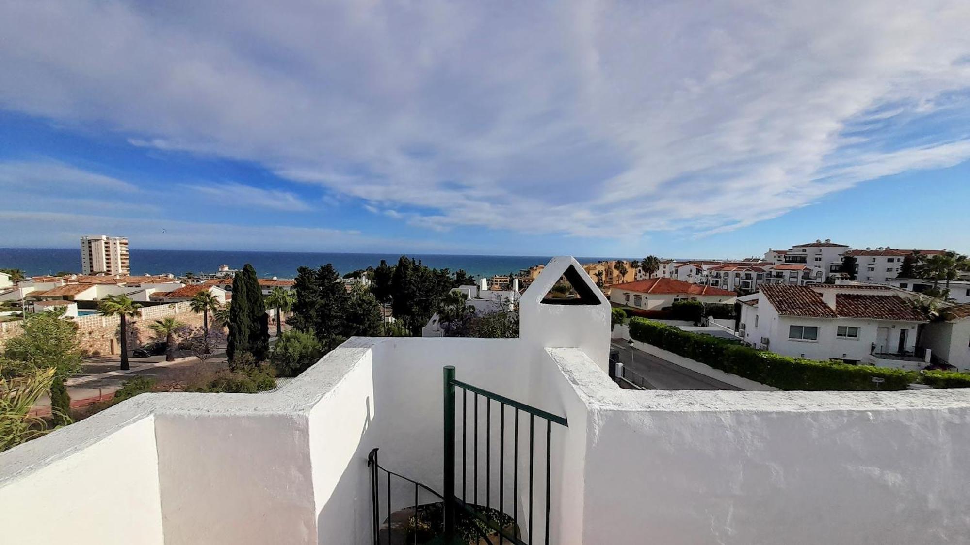 Penthouse Con Vistas Al Mar Apartment Mijas Exterior photo