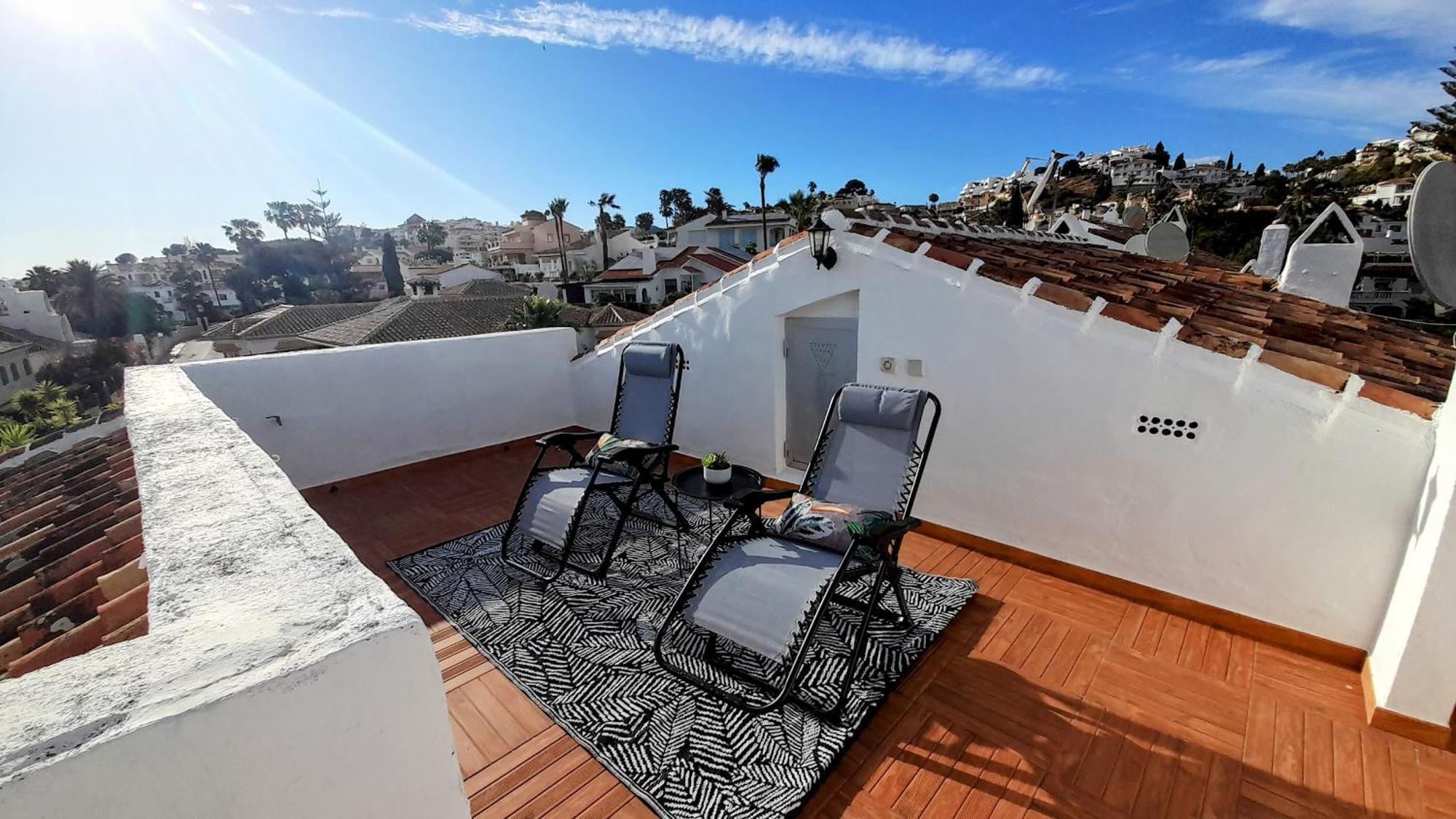 Penthouse Con Vistas Al Mar Apartment Mijas Exterior photo