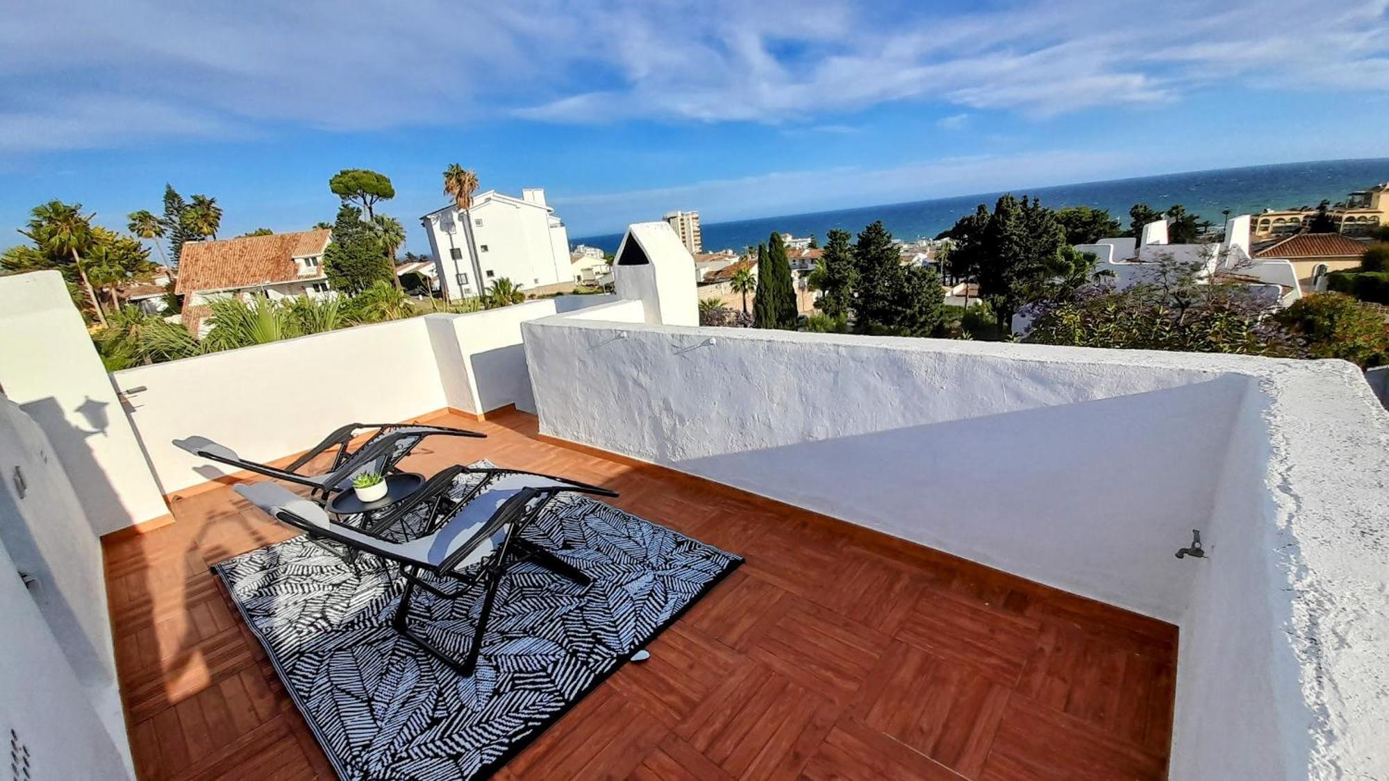 Penthouse Con Vistas Al Mar Apartment Mijas Exterior photo